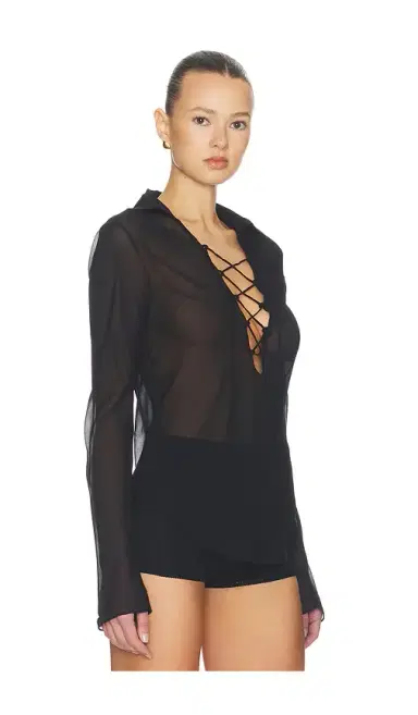 Tularosa Carlotta Lace Up Top | Thumbnail 2 Tularosa Carlotta Lace Up Top | Thumbnail 2