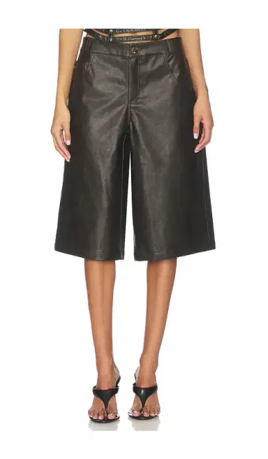 superdown Vala Faux Leather Short | Thumbnail 1 superdown Vala Faux Leather Short | Thumbnail 1