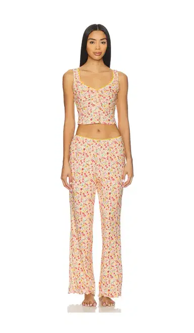 Free People x Intimately Fresh In Love Lounge Set | Thumbnail 1 Free People x Intimately Fresh In Love Lounge Set | Thumbnail 1
