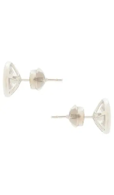 SHASHI Oval Bezel Stud | Thumbnail 2 SHASHI Oval Bezel Stud | Thumbnail 2