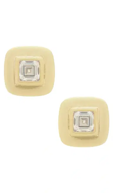 SHASHI Reagan Square Studs | Thumbnail 1 SHASHI Reagan Square Studs | Thumbnail 1