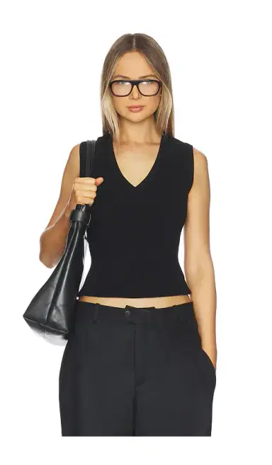 Veronica Beard Sid Sleeveless Pullover | Thumbnail 1 Veronica Beard Sid Sleeveless Pullover | Thumbnail 1