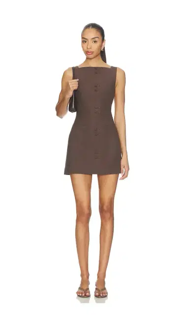Tularosa Ginelle Linen Mini Dress | Thumbnail 1 Tularosa Ginelle Linen Mini Dress | Thumbnail 1