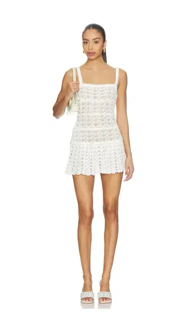 Tularosa Bonnie Open Stitch Mini Dress | Thumbnail 1 Tularosa Bonnie Open Stitch Mini Dress | Thumbnail 1