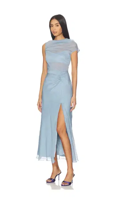 AMUR Amille Sheer Gown | Thumbnail 2 AMUR Amille Sheer Gown | Thumbnail 2