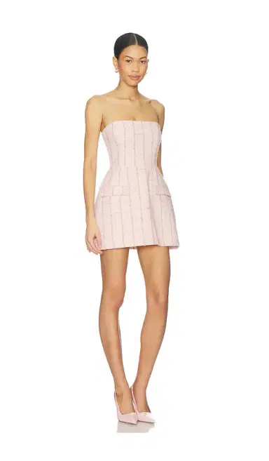 Amanda Uprichard Strapless Bethany Romper | Thumbnail 2 Amanda Uprichard Strapless Bethany Romper | Thumbnail 2