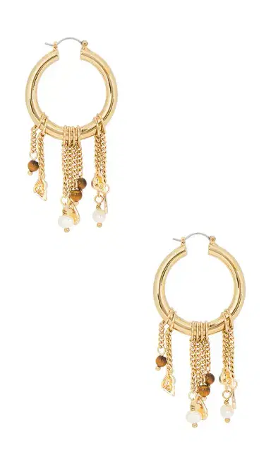 petit moments Dune Hoop Earrings | Thumbnail 2 petit moments Dune Hoop Earrings | Thumbnail 2