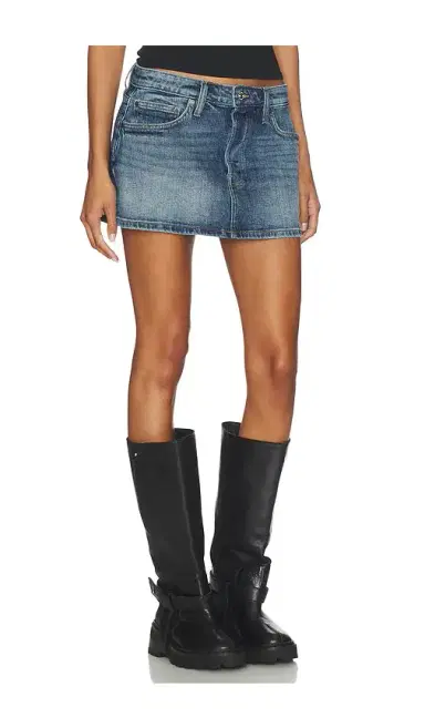 EB Denim Cherry Mini Skirt | Thumbnail 2 EB Denim Cherry Mini Skirt | Thumbnail 2