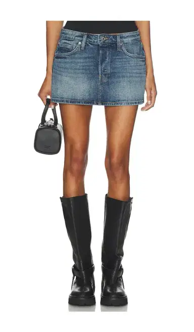 EB Denim Cherry Mini Skirt | Thumbnail 1 EB Denim Cherry Mini Skirt | Thumbnail 1
