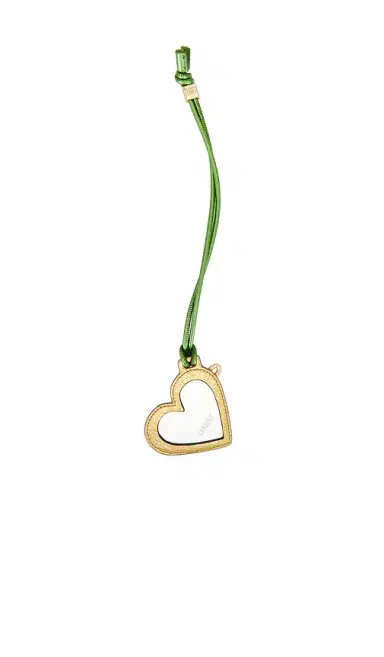 Ganni Bou Heart Mirror Crushed Bicolor Bag Charm | Thumbnail 2 Ganni Bou Heart Mirror Crushed Bicolor Bag Charm | Thumbnail 2