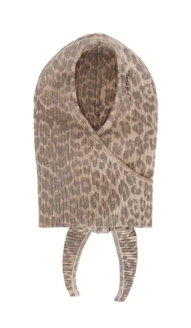 Ganni Graphic Wool Knit Balaclava | Thumbnail 2 Ganni Graphic Wool Knit Balaclava | Thumbnail 2