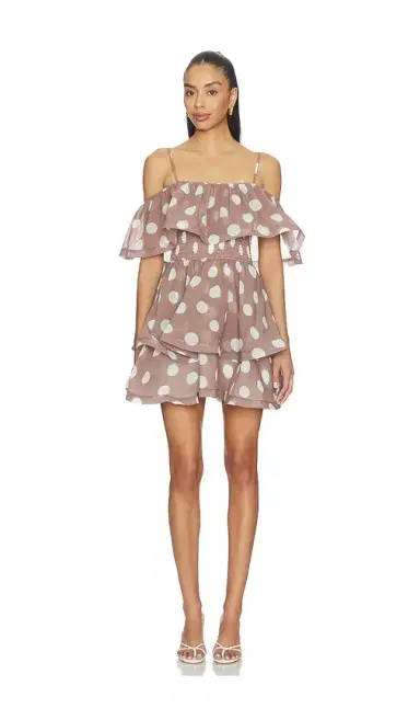 Elliatt Sola Polka Dot Mini Dress | Thumbnail 2 Elliatt Sola Polka Dot Mini Dress | Thumbnail 2