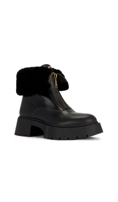 Coach Leah Platform Shearling Zip Bootie | Thumbnail 2 Coach Leah Platform Shearling Zip Bootie | Thumbnail 2