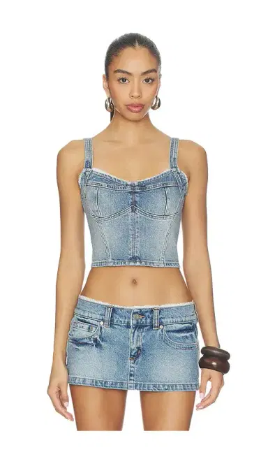 Abrand Saloon Bodice Top | Thumbnail 1 Abrand Saloon Bodice Top | Thumbnail 1