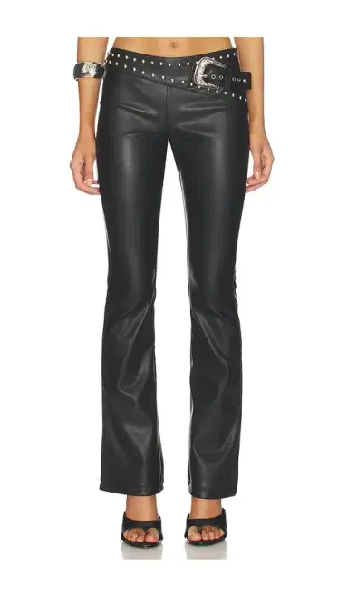 superdown Melisa Faux Leather Pant | Thumbnail 2 superdown Melisa Faux Leather Pant | Thumbnail 2