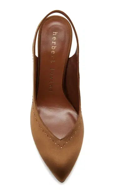 Herbert Levine Star Dust Satin Pumps | Thumbnail 2 Herbert Levine Star Dust Satin Pumps | Thumbnail 2