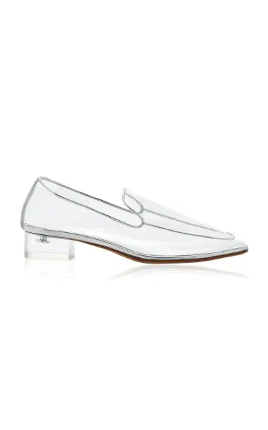 Herbert Levine Clear The Air PVC Loafers | Thumbnail 1 Herbert Levine Clear The Air PVC Loafers | Thumbnail 1