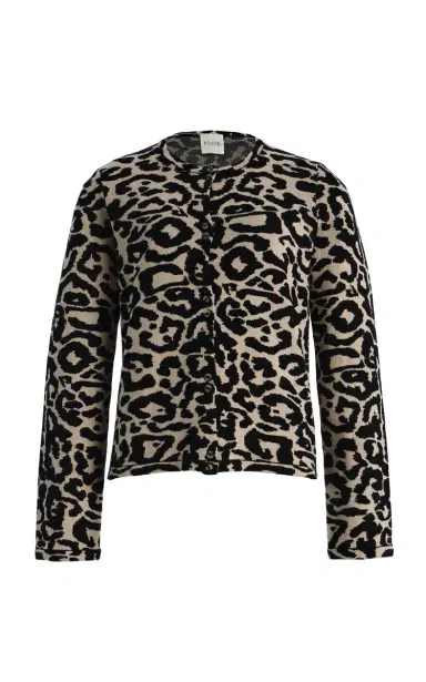 Posse Exclusive Lexi Leopard Knit Cardigan | Thumbnail 1 Posse Exclusive Lexi Leopard Knit Cardigan | Thumbnail 1
