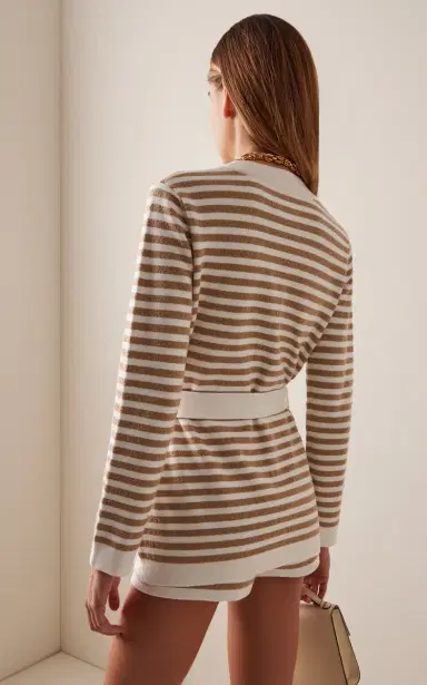 Posse Exclusive Ari Striped Knit Cardigan | Thumbnail 4 Posse Exclusive Ari Striped Knit Cardigan | Thumbnail 4