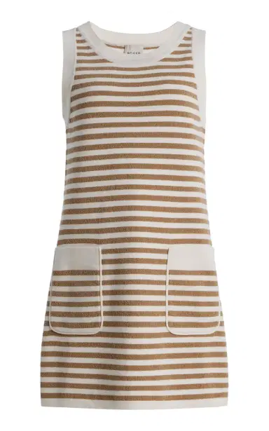 Posse Exclusive Ari Striped Knit Mini Dress | Thumbnail 1 Posse Exclusive Ari Striped Knit Mini Dress | Thumbnail 1