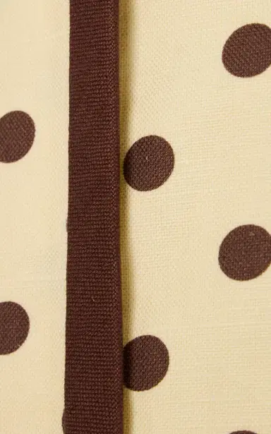 Posse Bowie Polka-Dot Linen-Cotton Midi Skirt | Thumbnail 5 Posse Bowie Polka-Dot Linen-Cotton Midi Skirt | Thumbnail 5
