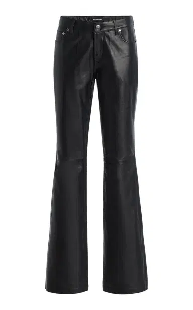 EB Denim Maria Leather Mid-Rise Bootcut Jeans | Thumbnail 6 EB Denim Maria Leather Mid-Rise Bootcut Jeans | Thumbnail 6