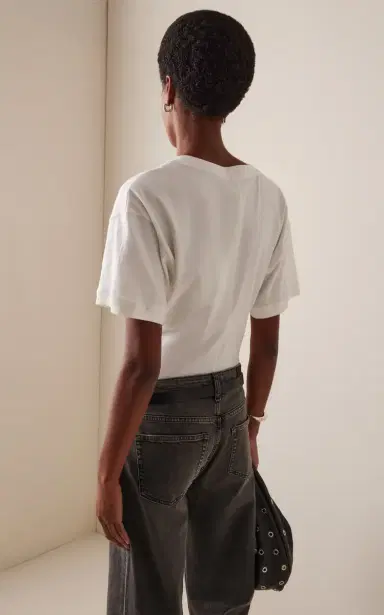 EB Denim Eero V-Neck Cotton T-Shirt | Thumbnail 4 EB Denim Eero V-Neck Cotton T-Shirt | Thumbnail 4