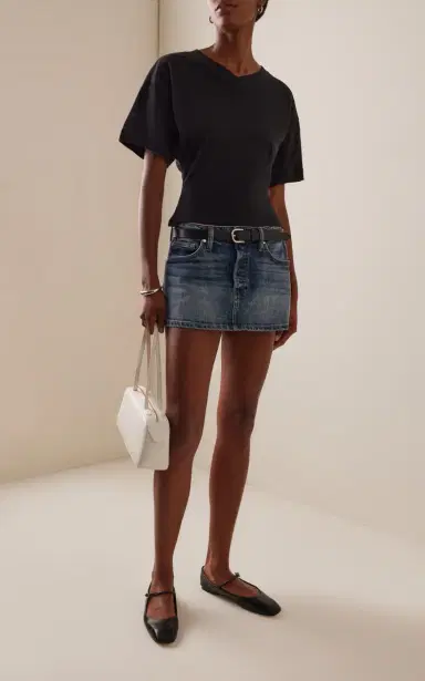 EB Denim Eero V-Neck Cotton T-Shirt | Thumbnail 3 EB Denim Eero V-Neck Cotton T-Shirt | Thumbnail 3