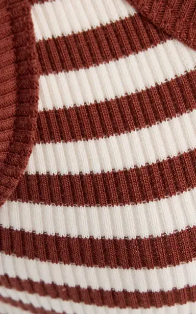 House of Dagmar Ribbed Organic Cotton-Blend Tank Top | Thumbnail 5 House of Dagmar Ribbed Organic Cotton-Blend Tank Top | Thumbnail 5