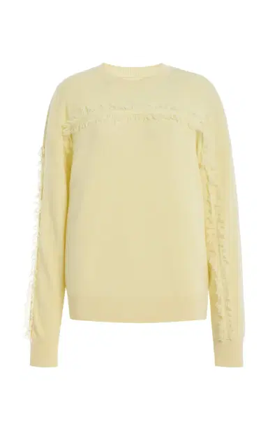 Zankov Fringed Wool Sweater | Thumbnail 6 Zankov Fringed Wool Sweater | Thumbnail 6