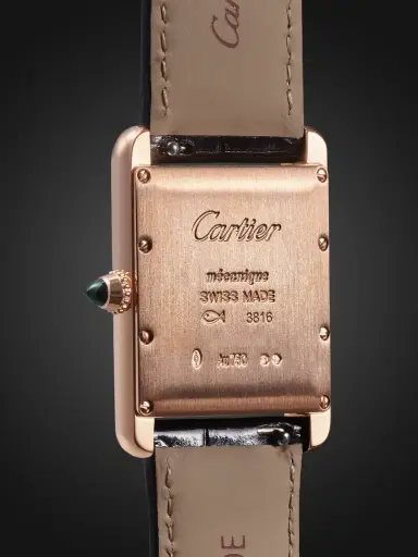 Cartier Tank Louis Hand-Wound 33.7mm Large 18-Karat Rose, Yellow and White Gold and Alligator Watch, Ref. No. WGTA0176 - Men | Thumbnail 4 Cartier Tank Louis Hand-Wound 33.7mm Large 18-Karat Rose, Yellow and White Gold and Alligator Watch, Ref. No. WGTA0176 - Men | Thumbnail 4