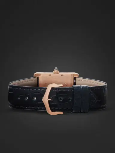 Cartier Tank Louis Hand-Wound 33.7mm Large 18-Karat Rose, Yellow and White Gold and Alligator Watch, Ref. No. WGTA0176 - Men | Thumbnail 6 Cartier Tank Louis Hand-Wound 33.7mm Large 18-Karat Rose, Yellow and White Gold and Alligator Watch, Ref. No. WGTA0176 - Men | Thumbnail 6