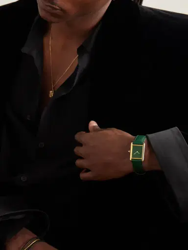 Cartier Tank Louis Hand-Wound 25.5mm 18-Karat Gold and Alligator Watch, Ref. No. WGTA0191 - Men | Thumbnail 2 Cartier Tank Louis Hand-Wound 25.5mm 18-Karat Gold and Alligator Watch, Ref. No. WGTA0191 - Men | Thumbnail 2