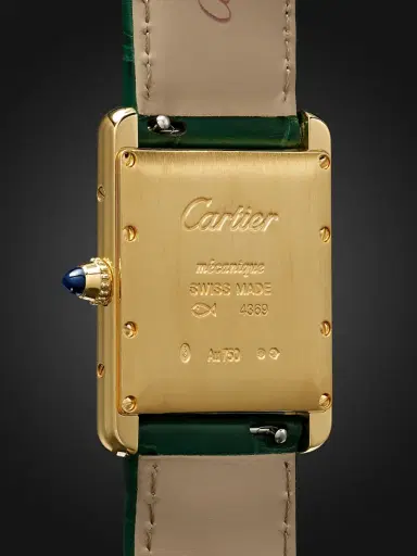 Cartier Tank Louis Hand-Wound 25.5mm 18-Karat Gold and Alligator Watch, Ref. No. WGTA0191 - Men | Thumbnail 4 Cartier Tank Louis Hand-Wound 25.5mm 18-Karat Gold and Alligator Watch, Ref. No. WGTA0191 - Men | Thumbnail 4