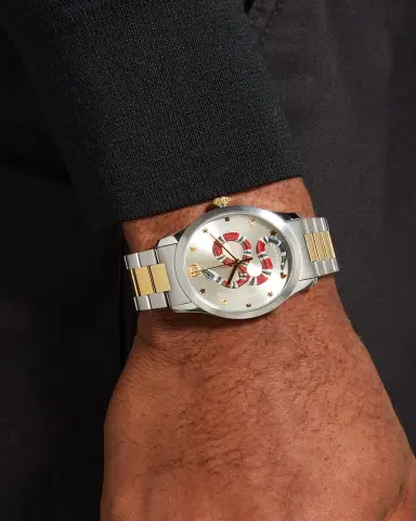 Gucci Snake Yellow Gold PVD-Trim Bracelet Watch | Thumbnail 4 Gucci Snake Yellow Gold PVD-Trim Bracelet Watch | Thumbnail 4