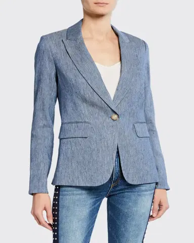 Veronica Beard One-Button Cutaway Jacket | Thumbnail 2 Veronica Beard One-Button Cutaway Jacket | Thumbnail 2