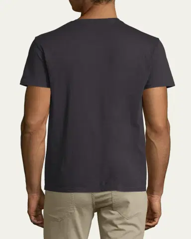 Vince Short-Sleeve V-Neck Jersey T-Shirt, Gray | Thumbnail 6 Vince Short-Sleeve V-Neck Jersey T-Shirt, Gray | Thumbnail 6