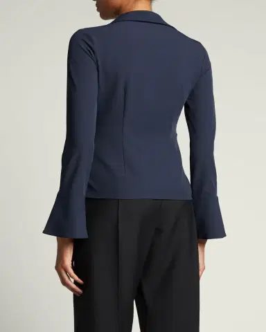 Cinq à Sept McKenna Long-Sleeve Collared Top | Thumbnail 3 Cinq à Sept McKenna Long-Sleeve Collared Top | Thumbnail 3