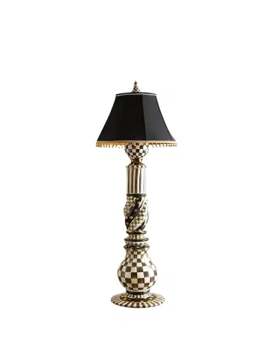 MacKenzie-Childs Courtly Check Floor Lamp | Thumbnail 1 MacKenzie-Childs Courtly Check Floor Lamp | Thumbnail 1