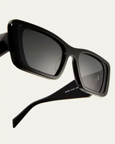 Prada Marble Acetate Butterfly Sunglasses | Thumbnail 5 Prada Marble Acetate Butterfly Sunglasses | Thumbnail 5
