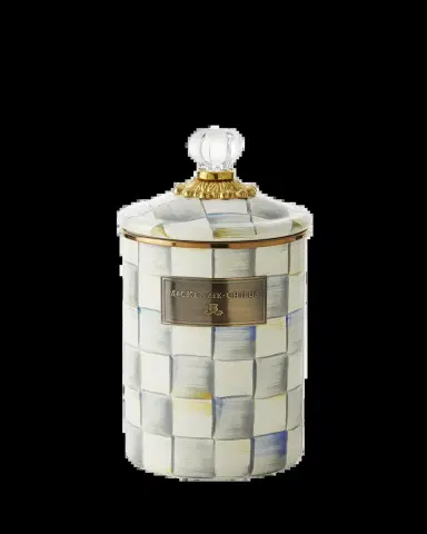 MacKenzie-Childs Sterling Check Canister | Thumbnail 2 MacKenzie-Childs Sterling Check Canister | Thumbnail 2