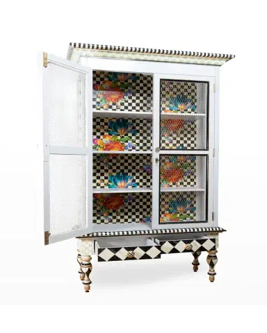 MacKenzie-Childs Flower Market Cabinet | Thumbnail 3 MacKenzie-Childs Flower Market Cabinet | Thumbnail 3