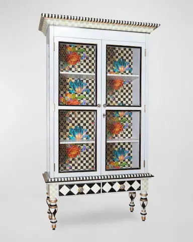 MacKenzie-Childs Flower Market Cabinet | Thumbnail 4 MacKenzie-Childs Flower Market Cabinet | Thumbnail 4