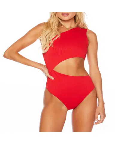 Beach Riot Celine Asymmetric Cutout One-Piece Swimsuit | Thumbnail 2 Beach Riot Celine Asymmetric Cutout One-Piece Swimsuit | Thumbnail 2