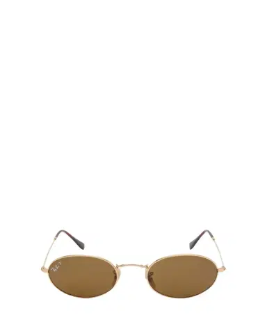 Ray-Ban 51mm Oval Metal Polarized Sunglasses | Thumbnail 1 Ray-Ban 51mm Oval Metal Polarized Sunglasses | Thumbnail 1