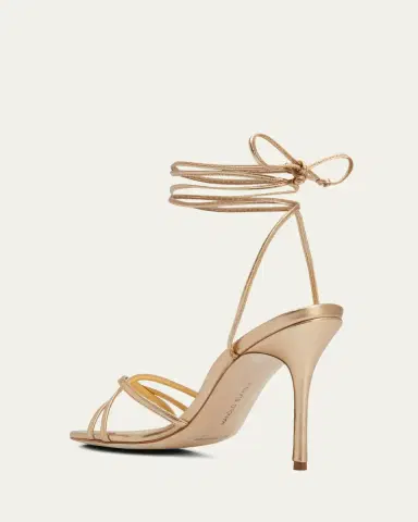 Manolo Blahnik Leva Strappy Ankle-Wrap Sandals | Thumbnail 2 Manolo Blahnik Leva Strappy Ankle-Wrap Sandals | Thumbnail 2