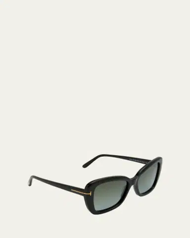TOM FORD Maeve Havana Acetate Butterfly Sunglasses | Thumbnail 4 TOM FORD Maeve Havana Acetate Butterfly Sunglasses | Thumbnail 4