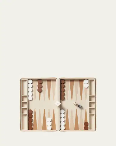AERIN Enzo Travel Backgammon Set | Thumbnail 3 AERIN Enzo Travel Backgammon Set | Thumbnail 3