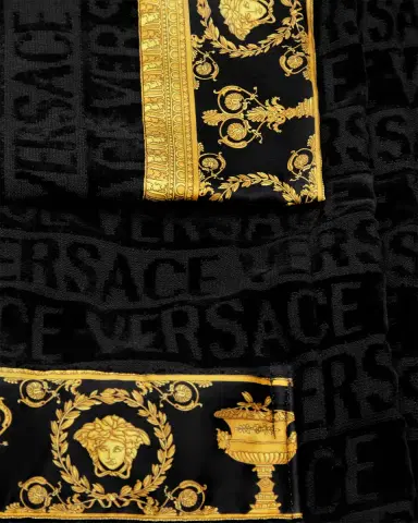 Versace Kid 's Bath Robe | Thumbnail 2 Versace Kid 's Bath Robe | Thumbnail 2