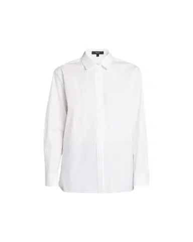 Theory Classic Button-Front Boyfriend Shirt | Thumbnail 1 Theory Classic Button-Front Boyfriend Shirt | Thumbnail 1